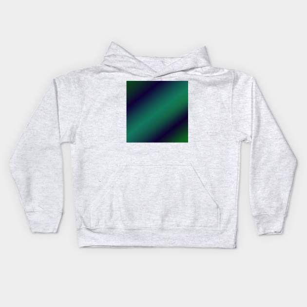 GREEN BLUE BLACK ABSTRACT TEXTURE Kids Hoodie by Artistic_st